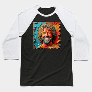 Sammy Hagar // Paper Art Baseball T-Shirt